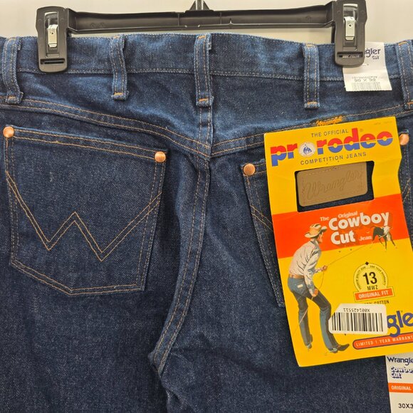 Wrangler Jeans Men's sz 30x32 Original Fit Pro Rodeo Cowboy Cut 13MWZ - Picture 3 of 12